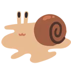 cara derritiéndose + caracol