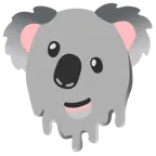 cara derritiéndose + koala