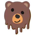 cara derritiéndose + oso
