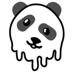 cara derritiéndose + panda