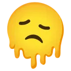 eriyen yüz + memnuniyetsiz yüz