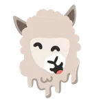 cara derritiéndose + llama