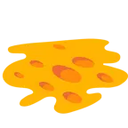 cara derritiéndose + cuña de queso