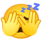 face with peeking eye + sleeping face