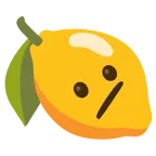 yamuk ağızlı yüz + limon