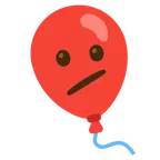 yamuk ağızlı yüz + balon