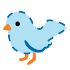 dotted line face + bird