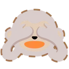 dotted line face + see-no-evil monkey