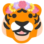 Tigergesicht + Tulpe