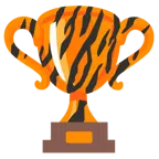 Tigergesicht + Pokal