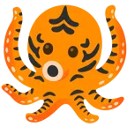 Tigergesicht + Oktopus