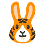 Tigergesicht + Hasengesicht