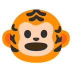 Tigergesicht + Affengesicht