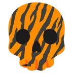 Tigergesicht + Totenkopf