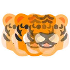 Tigergesicht + schlagendes Herz