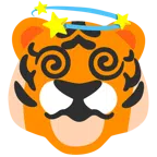 Tigergesicht + schwindlig