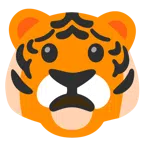 Tigergesicht + besorgtes Gesicht