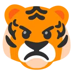 Tigergesicht + verärgertes Gesicht