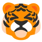 Tigergesicht + entschlossenes Gesicht