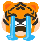 Tigergesicht + heulendes Gesicht
