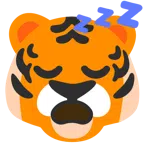 Tigergesicht + schlafendes Gesicht