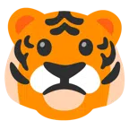 Tigergesicht + betrübtes Gesicht