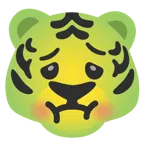 Tigergesicht + würgendes Gesicht