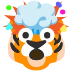 Tigergesicht + explodierender Kopf