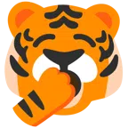 Tigergesicht + gähnendes Gesicht