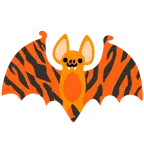 Tigergesicht + Fledermaus