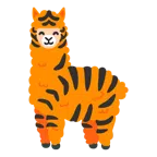 Tigergesicht + Lama