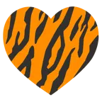 Tigergesicht + Herz