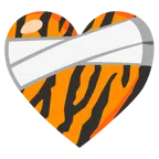 Tigergesicht + Herz mit Verband
