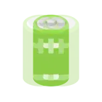 schlagendes Herz + Batterie