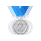 schlagendes Herz + Silbermedaille