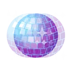 schlagendes Herz + Discokugel