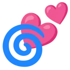 dos corazones + ciclón