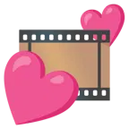 dos corazones + fotograma de película