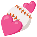 dos corazones + béisbol
