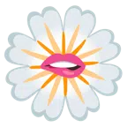 labio mordido + flor