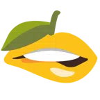 labio mordido + limón