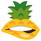 labio mordido + piña