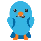 labio mordido + pájaro