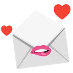 labio mordido + carta de amor