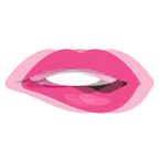 labio mordido + corazón latiendo