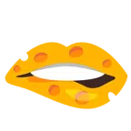 labio mordido + cuña de queso