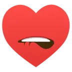 labio mordido + palo de corazones