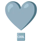 exclamación de corazón + botón COOL