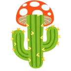 Fliegenpilz + Kaktus