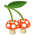 Fliegenpilz + Kirschen